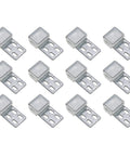 Tough As Nails 12 Pack 4 Hole S Curve Upholstery Spring Clips For Sofa Couch Frame Repair Rust Resistant Nickel Plated Furniture Hardware