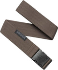 Original Unisex Adventure Belt With Heavy Duty Elastic Webbing And Non Metal Travel Buckle For Active Lifestyles Medium Brown