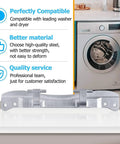 Heavy Duty Metal Door Hinge For Washer And Dryer Front Load Replacement No Fuss, Smooth Operation, Durable Silver displayed