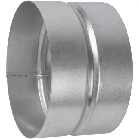 Top Shelf 5 Inch Galvanized Metal Duct Connector For Hvac Ventilation Female Pipe Coupling Adapter Built Tough With No Mess Alignment Crafted For Dryer Ducts Bends And Quick Extensions Heavy Duty For Easy Installations And Reliable Airflow Anytime