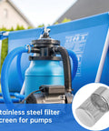 25mm Inlet Suction Strainer Mesh Filter For Garden Hose And Water Pipe Debris Removal 304 Stainless Steel Rust Resistant