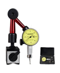Shockproof Dial Indicator With Flexible Magnetic Stand And Adjustable Lever Gauge For Precise Measurements 0 To 0.03 Inch Range