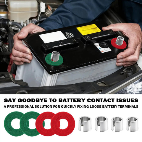 Must Have Battery Terminal Shim Set For Fixing Loose Terminals On Cars Trucks And Boats With Four Post Shims And Washers