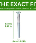 Certified Top Tier Long Screws For Furniture Assembly And Home Repairs Offering Exact Match Replacement For Ikea 123756 63mm long zinc plated screw