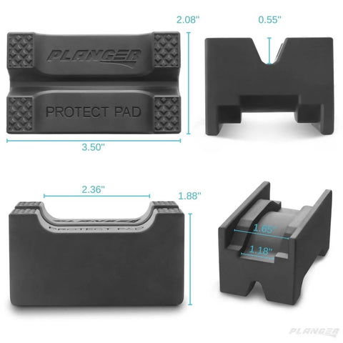 Protect Pad Rubber Axle Stand Pad For Car Jacking Protect Your Vehicle With A Durable Non Slip Pad That Fits Most Jacks And Cars
