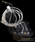 No Sweat Heavy Duty Steam Cleaner With Instant Vaporization For Squeaky Clean Floors And Appliances, showing the compact design and hose connection.