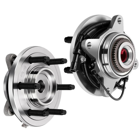Front Wheel Hub And Bearing Assembly 515119 For Ford F150 2009 2010 And Lincoln Navigator 2003 2006 Six Lug With ABS OE Quality Direct Fit Two Piece Replacement