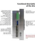 Functional description of Powerful 3Phase Ac Open Loop Stepper Driver For Industrial Robots And Automation Gear featuring LC3722D model.