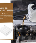Oil Viscosity Tester Tool For Accurate Engine Oil Quality Check And Auto Maintenance Acrylic Stand Included Durable And User Friendly For Auto Shops And DIY Car Care Enthusiasts, acrylic stand