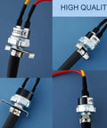 Air Compressor Pressure Switch 120 To 150 Psi With 120V AC Control Plug And Play Setup Includes Rubber Hose Fittings Screw And Clamp Ready To Install Pressure Controller For N003306SV Compatibility