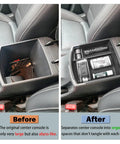 Center Console Organizer Tray For Hyundai Kona 2018 2019 2020 2021 2022 2023 Not For Kona EV Armrest Insert comparison image