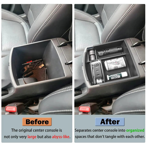 Center Console Organizer Tray For Hyundai Kona 2018 2019 2020 2021 2022 2023 Not For Kona EV Armrest Insert comparison image