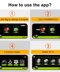 App instructions for Power Functions 12 In 1 High Speed L Servo Motor Kit With 4 Channel Remote Rechargeable Lithium Battery Box LEGO Technic