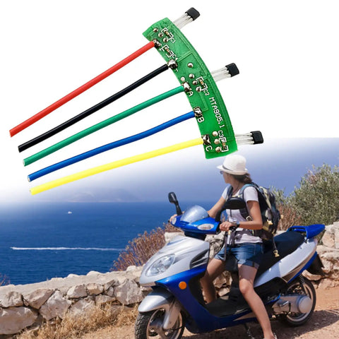 120 Degree Hall Effect Sensor Circuit Board With Aluminum Housing For Electric Bikes And Scooters, scenic background