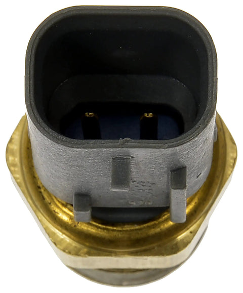 Oil And Coolant Temperature Sensor Drop In Direct Replacement For Select Models, Reliable Durable Engine Sensor With Easy Install For Accurate Temperature Readout In Cars And Trucks. gray metal sensor connector