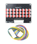 No Fuss Smart Active Battery Balancer Pushing 5.5 Amps Of Rock Solid Precision Across 5S To 21S Setups with connection wires