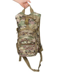 Lightweight Hiking Backpack With Large Capacity And Multiple Compartments In Durable Oxford Cloth Your Go To Daypack For Camping And Outdoor Adventures Supportive Back System For Easy All Day Carry shown in hand