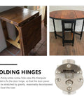 2 Pack Zinc Alloy Folding Table Hinges With Soft Close And Wide Opening Angle Concealed Cabinet Door Hinges for Furniture Kitchen Cupboard