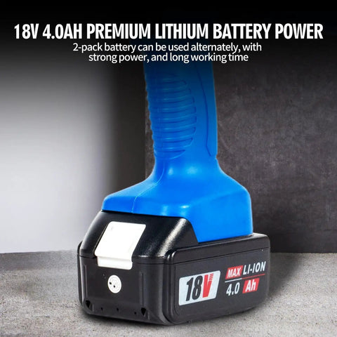 18V 4.0Ah battery pack for Badass 6 Ton Electric Hydraulic Crimping Pliers with premium lithium power and durability.