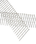 Stainless Coil Siding Nails 2-1/2 Inch 0.09 Inch Ring Shank 15 Degree Small Cap Nails for cement board siding and fencing jobs