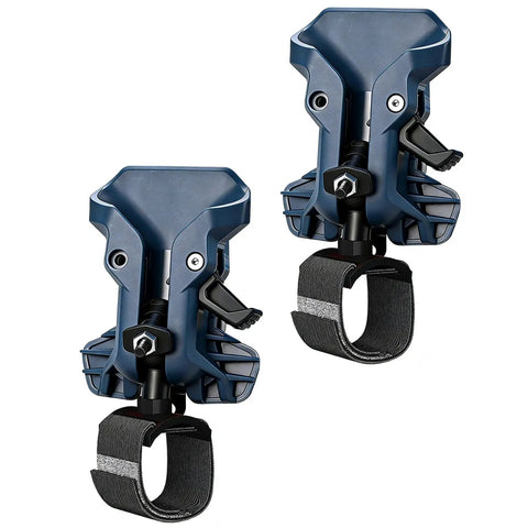 Heavy Duty Drill Belt Clip Hook With Auto Lock Release Mechanism For Cordless Drivers Hammer Drills And Impact Tools, durable design, dual clips.