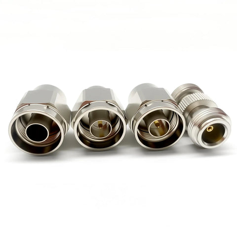 Must Have NanoVNA SAA-2N V2.2 Calibration Kit 4 Pc Set With N Type Male Short Load Open And Female To Female Connectors For 50 Ohm System DC To 3 GHz VNA Accessory