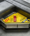 On Off Magnetic Square With Quick On Off Switch For Precise Positioning, adjustable angles, red switch, metal surfaces