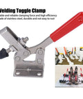 Fast Release Toggle Clamp In Stainless Steel Hand Tool With 227 Kg Clamping Force For Welding, Assembly, And Metalwork