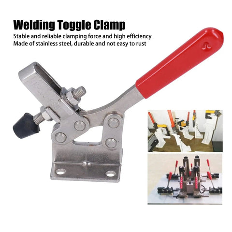 Fast Release Toggle Clamp In Stainless Steel Hand Tool With 227 Kg Clamping Force For Welding, Assembly, And Metalwork