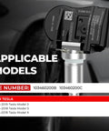 Dead On Fit Tire Pressure Monitoring System Sensors 315MHZ Direct OE Replacement Preprogrammed 4 Pack for Tesla Model 3