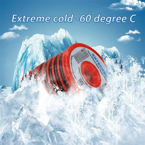 16 Gauge Silicone Wire Dual Color Spool Red And Black 25Ft Each Flexible in extreme cold environment
