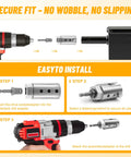 Step-by-step guide for using Trailer Jack Drill Adapter One Half Inch Stainless Steel Socket For One Inch Drive Jacks