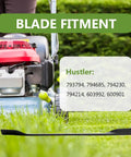 Beefy High Lift Mower Blades Set For 60 Inch Hustler Mower 3 Pack Replaces 793794 794685 794214 794230 603992 600901