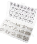 Metric M1 To M2 Stainless Steel Phillips Pan Head Self Tapping Screws 750 Piece Assortment Kit In 304 Stainless case