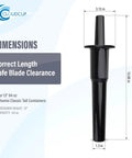 Tamper Replacement For Classic 64 Oz Blender Jar Fit 13 Inch Tall Container Replacement Part For 5200 6300 5000 760 Series