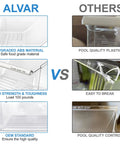 2 Pack Upgraded Fridge Crisper Drawer Upper Humidity Control Drawer And Lower Crisper Bin Replacement For Whirlpool Kenmore Comparison