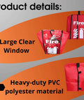 Large Fire Extinguisher Cover Pack Of 6 Heavy Duty Dustproof Scratch Resistant Protective Sleeve For 10 To 20 Lbs Units