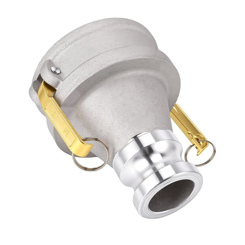 Built Like A Tank Type Da Camlock Reducer Fitting With Rugged Aluminum Hose Adapter Coupler for quick connections
