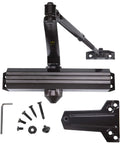 Built Tough Heavy Duty Commercial Door Closer DC7016 Surface Mounted Grade 1 ADA UL 3 Hour Fire Rated Adjustable Dark Bronze