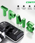 TPMS Sensor For Ford And Lincoln Vehicles Pre Programmed Tire Pressure Sensor Upgrade Fits 90 Percent Of Ford Vehicles After 2006 Including F150 F250 F350 Bronco Mustang Escape Expedition Explorer Fiesta Focus Fusion Ranger And Lincoln MKC MKT MKZ black sensor with valve stem