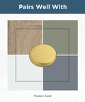 Brushed Gold Cabinet Pulls Set Of 10 With Five And One Sixteenth Inch Center To Center 128mm Casual Square Handles Finish Comparison