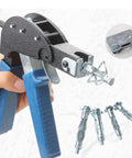 Heavy Duty Wall Anchors Setting Tool For Molly Bolts And Hollow Wall Anchors With Non Slip Grip shown in hand