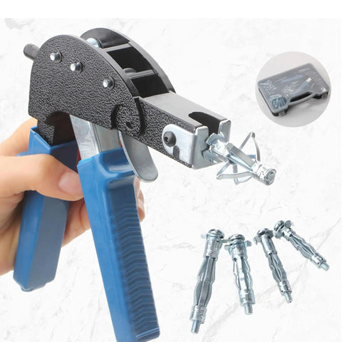 Heavy Duty Wall Anchors Setting Tool For Molly Bolts And Hollow Wall Anchors With Non Slip Grip shown in hand