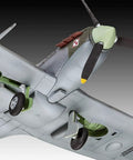 Underside view of Spitfire Mk Vb 1:72 Scale Plastic Model Kit With 42 Parts Dope Cockpit Details Rotating Propeller