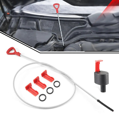 Transmission Dipstick Kit For Mercedes 722.6 Transmissions, Exact OEM Fit 140589152100 1405891521 parts displayed