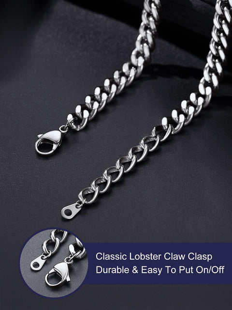 Lobster clasp detail on Stainless Steel 316L Barbed Wire Choker Necklace For Women And Men Gothic Thorns 16 Inch Chunky Punk Jewelry
