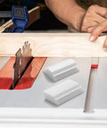 Two Pack Pro Grade 45 Degree Lock Miter Router Bit Setup Jigs For One Half Inch And Three Quarters Inch Stock With Three Quarters Inch And Five Eighths Inch Cutting Height Crown Molding Jig For Miter Saw on table saw with wood