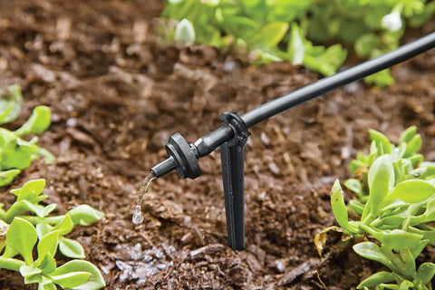 No Fuss Drip Watering System With Timer For Containers And Hanging Baskets, Automatic Irrigation For Up To Twenty Plants close-up