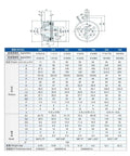 Heavy Duty Electromagnetic Clutch And Brake Assembly With Smoother Than Silk Engagement Reliable Alloy Build For High Frequency Operation No Sweat Easy Install Runs Tight Under Pressure Drop In Ready Shop Tested Motor Driver technical drawing with dimensions and specifications.