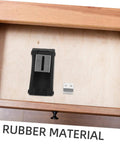 Two Pack Rubber Toggle Latch Clamp Set For Heavy Duty Drawers And Storage Boxes, rubber clamp and bracket in drawer